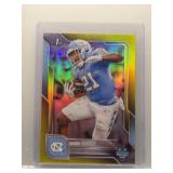 Davion Gause 2025 1st Bowman U Chrome yellow ref.