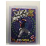 Manny Ramirez 2000 Topps Chrome rookie cup