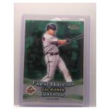 Cal Ripken, Jr. 2001 Topps Finest 3,000th hit