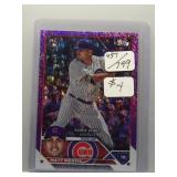 Matt Mervis 2023 Topps Update rookie purple...