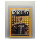 Colston Loveland 2025 Mosaic Notoriety orange...