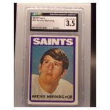 Archie Manning 1972 Topps CGC 3.5