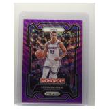 Keegan Murray 2024 Prizm Monopoly purple wave