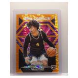 Tyran Stokes 2026 Prizm Brilliance orange pulsar