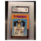 Nolan Ryan 1975 Topps Highlights CGC 3