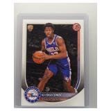 VJ Edgecombe 2025 Bowman rookie