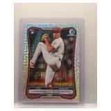 Chase Burns 2026 Bowman Chrome rookie mojo