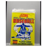 1990 Score Baseball Sealed Pack
