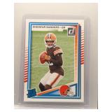 Shedeur Sanders 2025 Donruss rookie