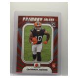 Quinshon Jones 2025 Optic Primary Colors rookie