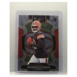 Shedeur Sanders 2025 Select Concourse rookie