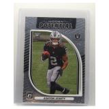 Ashton Jeanty 2025 Optic Hidden Potential rookie