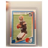 Shedeur Sanders 2025 Donruss rookie