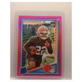 Dylan Sampson 2025 Optic rookie pink