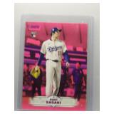 Roki Sasaki 2025 Topps SC rookie pink