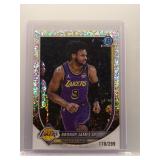 Bronny James Jr. 2025 Bowman Chrome speckle /299