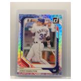 Josh Hamilton 2026 Donruss rocket ship foil