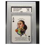 Caitlin Clark 2024 Hero Deck Ace of Hearts CCG 10
