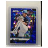 Jack Leiter 2024 Prizm blue ice