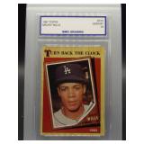 Maury Wills 1987 Topps Turn Back the Clock BMG 10