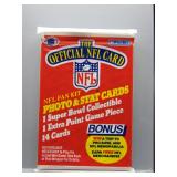1989 ProSet Football Sealed Pack