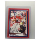 Drake Maye 2025 Donruss red