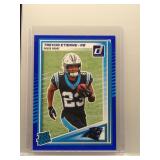 Trevor Etienne 2025 Donruss rookie blue