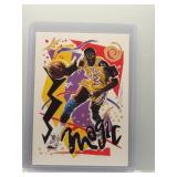 Magic Johnson 1990 Hoops illustration