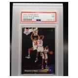 Shaquille O'Neal 1992 Upper Deck Trade Card PSA 7