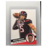 Patrick Mahomes II 2014 Hot Shot Prospects