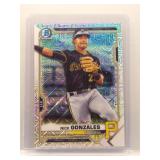Nick Gonzales 2021 Bowman Chrome mojo
