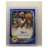Jarace Walker 2025 Bowman Chrome auto blue...