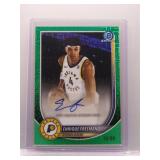 Enrique Freeman 2025 Bowman Chrome auto green...