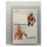 R. Mayweather Jr./C. McGregor 2024 Leaf Double