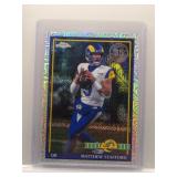 Matthew Stafford 2025 Topps Chrome Silver Mojo