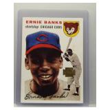 Ernie Banks 2001 Topps Archives 1954 rookie...