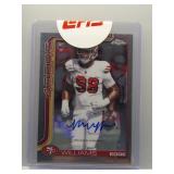Mykel Williams 2025 Topps Chrome Rookie Auto