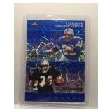 B. Sanders/Bo Jackson 2024 Leaf Double blue...