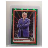 Jim Boeheim 2025 Donruss green laser