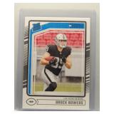 Brock Bowers 2024 Donruss rookie