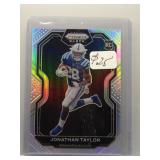 Jonathan Taylor 2020 Prizm Black rookie