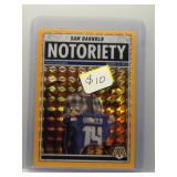 Sam Barnold 2025 Mosaic Notoriety orange