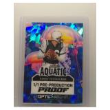 Vinny Testaverde 2025 Leaf Aquatic Optichrome...