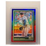 Brooks Lee 2025 Donruss blue/red