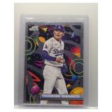 Yoshinobu Yamamoto 2025 Topps Chrome Cosmic
