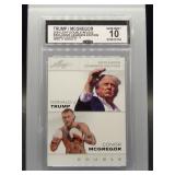 D. Trump/C. McGregor 2024 Leaf Double CCG 10