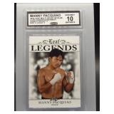 Manny Pacquiao 2022 Leaf Legends CCG 10
