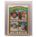 Fergie Jenkins, Carlton, Seaver 1972 Topps leaders