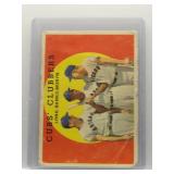 Ernie Banks Cubs' Clubbers 1959 Topps