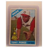 Tony Perez 1966 Topps rookie cup